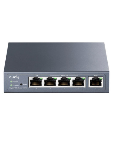 Маршрутизатор CUDY Gigabit Multi-WAN VPN Router, 1 GbE WAN,  1GbE LAN, 3 Configurable WAN/LAN,  Load balancing,  Link Backup, Ze