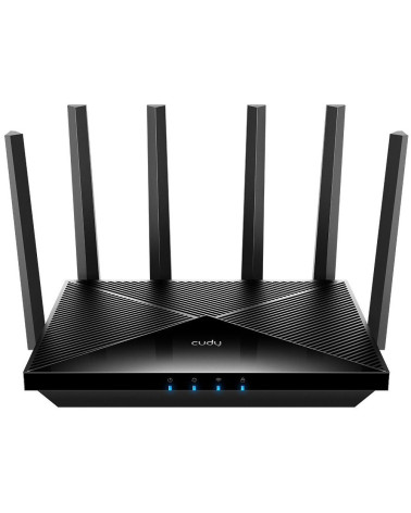 Маршрутизатор CUDY BE6500 2.5G Wi-Fi 7 Router BCM6766 2.0 GHz Quad-core, ARM Cortex-A7 128 MB (1 Gbit) NAND 512 MB (4 Gbit) DDR4