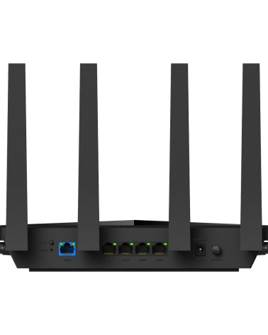 Маршрутизатор CUDY BE6500 2.5G Wi-Fi 7 Router BCM6766 2.0 GHz Quad-core, ARM Cortex-A7 128 MB (1 Gbit) NAND 512 MB (4 Gbit) DDR4