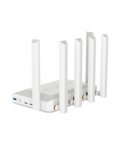 Маршрутизатор NETCRAZE (Keenetic) Netcraze Hero 5G (NC-4110)  Мультигигабитный интернет-центр с модемом 5G, двумя слотами для SI