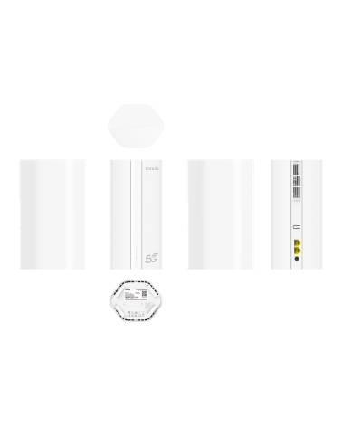 Маршрутизатор  Tenda 5G01 Двухдиапазонный Wi-Fi 6 и 5G роутер AX1500 2,4/5 ГГц, до 1501 Мбит/с, LAN/WAN 1x1 Гбит/с, WAN 1x1 Гбит
