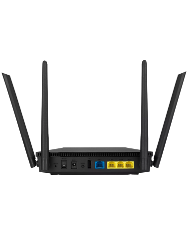 Маршрутизатор ASUS RT-AX1800U WiFi 6 3х1G USB 1201+574Mbps 5GHz/2.4GHz