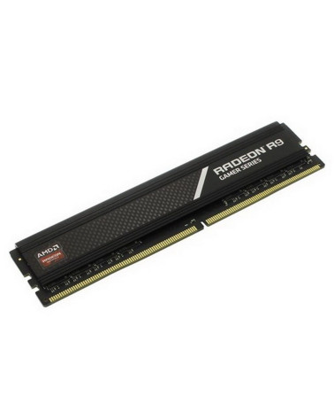 Модуль памяти AMD Radeon™ R9 Gamers Series Black R948G3206U2S-UO 8GB DDR4 3200 DIMM Non-ECC, CL16, 1.35V, Bulk,  (181708)