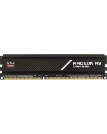 Модуль памяти AMD Radeon™ R9 Gamers Series Black Gaming Memory R9S416G3206U2S 16GB DDR4 3200 DIMM Non-ECC, CL16, 1.35V, Heat Shi