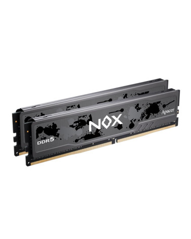 Модуль памяти Apacer 32GB DDR5 5600-40 DIMM AH5U32G56C522MBAA-2 2048x8 1.25V OC NOX DDR5 w/HS RP-K2
