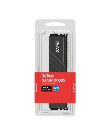 Модуль памяти ADATA XPG Gammix D35 RGB Gaming Memory 32GB DDR4 3200 U-DIMM CL 16-20-20, black