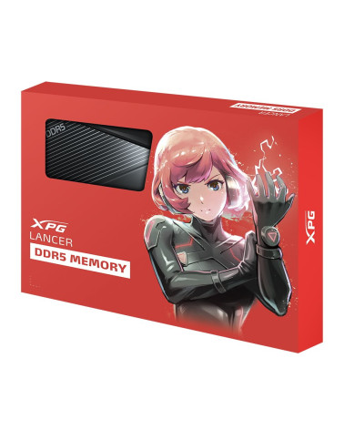 Модуль памяти ADATA 64GB DDR5 6000 DIMM XPG Lancer 2*32GB AX5U6000C3032G-DCLABK