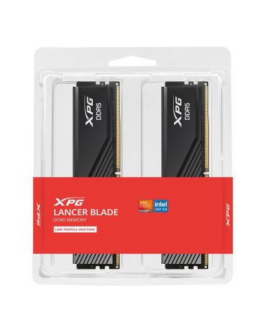 Модуль памяти ADATA XPG AX5U6000C3016G-DTLABBK Lancer Blade 32GB DDR5 6000 DIMM Black kit 16*2, RTL