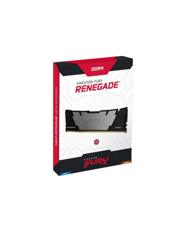 Модуль памяти Kingston FURY Renegade KF432C16RB2/8 8GB DDR4 3200 DIMM Black-Gray Gaming Memory Non-ECC, CL16, 1.35V, RTL