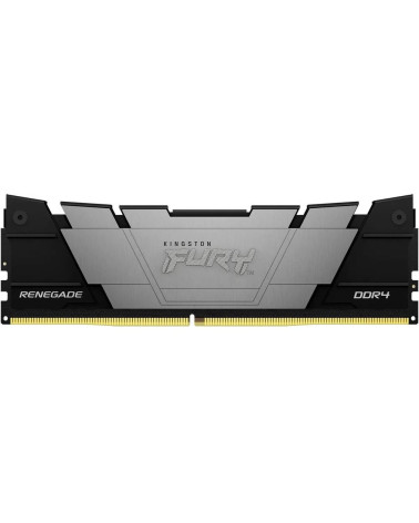 Модуль памяти Kingston 16GB DDR4 3200 FURY Renegade Black XMP Non-ECC Unbuffered DIMM (Single Module) 2RX8 16-18-18 1.35V 288-pi