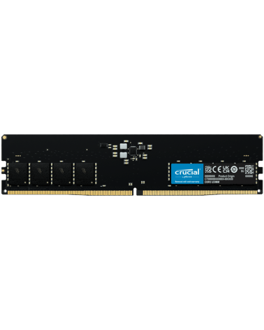 Модуль памяти Crucial 16GB DDR5 5600 DIMM Classic Non-ECC, CL46, 1.1V, Tray