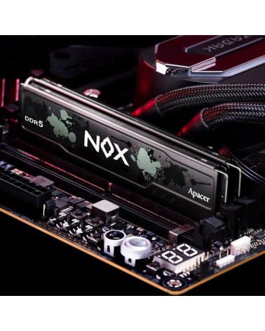 Модуль памяти Apacer DDR5 DIMM 5200-40 2048x8 32GB 1.25V OC NOX DDR5 w/HS RP-K2