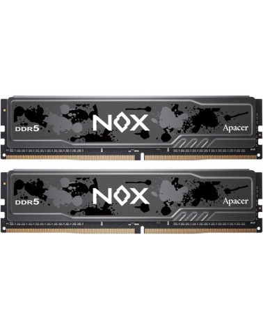 Модуль памяти Apacer DDR5 DIMM 6000-38 2048x8 32GB 1.35V OC NOX DDR5 w/HS RP-K2