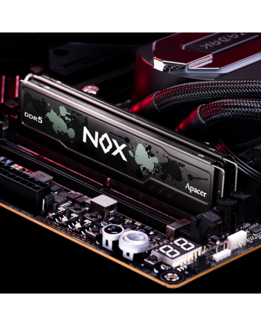 Модуль памяти 16GB Apacer DDR5 5200-40 DIMM 2048x8 16GB 1.25V OC NOX DDR5 w/HS R