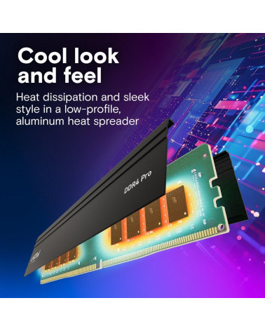 Модуль памяти 16GB Crucial DDR4 3200 DIMM Pro Overclocking Desktop Memory Non-ECC, CL22, 1.2V, SRx8, RTL