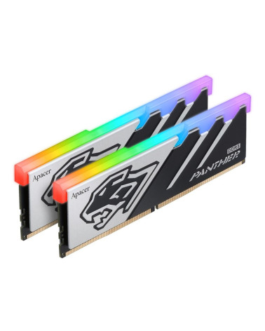 Модуль памяти Apacer DDR5 DIMM 6000-38 2048x8 16GB 1.35V OC Panther RGB DDR5 w/HS RP