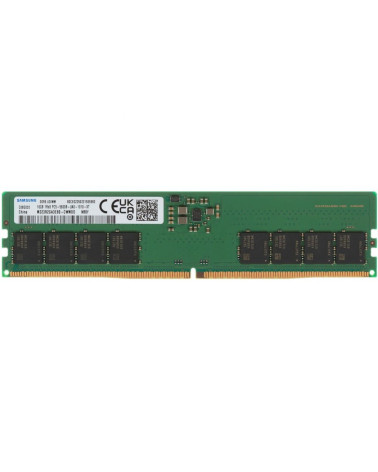 Модуль памяти Samsung 16GB DDR5 5600 UDIMM  Desktop Non-ECC,CL46, 1.1V, 1Rx8, Bulk