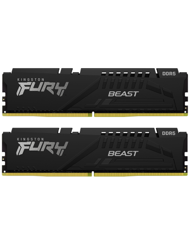 Модуль памяти Kingston 32GB DDR5 5200 DIMM FURY Beast Black KF552C40BB2-32
