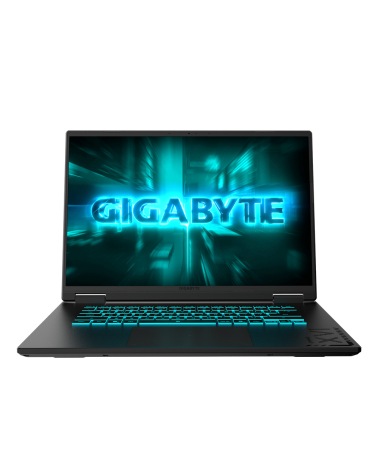 Ноутбук Gigabyte Gaming A16 GA63H AMD Ryzen 7 260/16Gb (1*16 D5)/SSD1Tb/RTX5050 8Gb (85W)/16"/IPS/WUXGA/1920x1200/165Hz/NoOS/RJ-