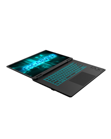 Ноутбук Gigabyte Gaming A16 GA63H AMD Ryzen 7 260/16Gb (1*16 D5)/SSD1Tb/RTX5050 8Gb (85W)/16"/IPS/WUXGA/1920x1200/165Hz/NoOS/RJ-