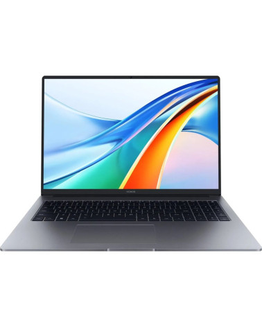 Ноутбук HONOR MagicBook X16 Plus AMD Ryzen 7 8845HS/32Gb (soldered D5)/SSD1Tb/UMA/16"/IPS/WQXGA/2560x1600/120Hz/Win11/Grey/1.79k