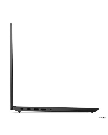 Ноутбук Lenovo ThinkPad E16 Gen 2 AMD Ryzen 7 7735HS/16Gb (1*16 D5)/SSD512Gb/UMA/16"/IPS/WUXGA/1920x1200/60Hz/NoOS/RJ-45/Black/1