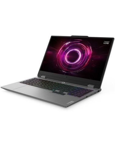 Ноутбук Lenovo LOQ 15AHP10 AMD Ryzen 7 250/16Gb (1*16 D5)/SSD512Gb/RTX5060 8Gb (100W)/15.6"/IPS/FHD/1920x1080/144Hz/Win11 (SL En