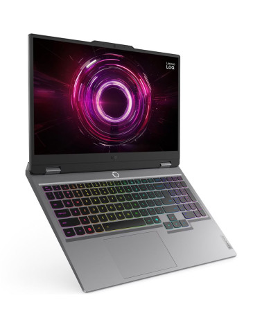 Ноутбук Lenovo LOQ 15AHP10 AMD Ryzen 7 250/16Gb (1*16 D5)/SSD512Gb/RTX5060 8Gb (100W)/15.6"/IPS/FHD/1920x1080/144Hz/Win11 (SL En