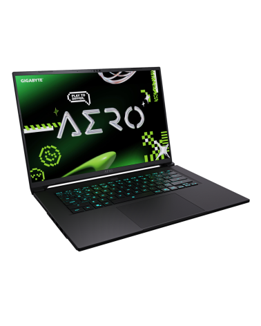Ноутбук Gigabyte AERO X16 3TH AMD Ryzen 7 260/16Gb (1*16 D5)/SSD512Gb/RTX5050 8Gb (85W)/16"/IPS/WQXGA/2560x1600/165Hz/NoOS/RJ-45