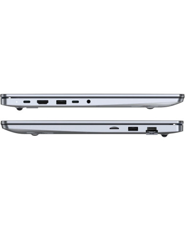 Ноутбук TECNO MegaBook K15SFA AMD Ryzen 7 7735HS/16Gb (soldered D5)/SSD1Tb/UMA/15.6"/IPS/FHD/1920x1080/60Hz/Win11/RJ-45/Silver/1
