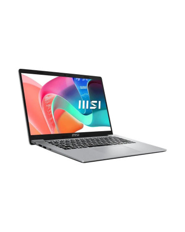 Ноутбук MSI Modern 14 F1MG-816XRU Intel Core 5 120U/16Gb (1*16 D4)/SSD512Gb/UMA/14"/IPS/FHD/1920x1080/60Hz/NoOS/RJ-45/Silver/1.5