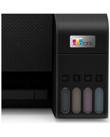 МФУ струйное Epson EcoTank L3250, A4, цветная печать, 15 стр/мин, 5760x1440 dpi, USB/WiFi/СНПЧ, чёрный корпус (C11CJ67418)