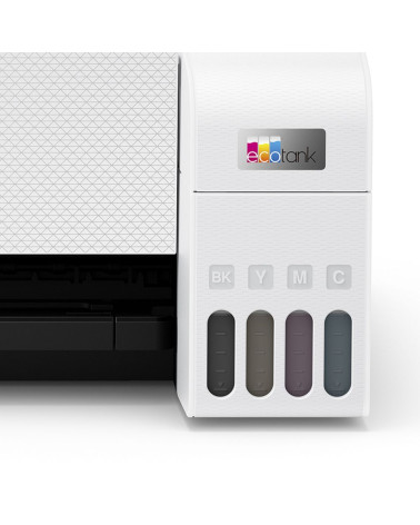 МФУ струйное Epson L3216, A4, цветная печать, 5 стр/мин, 5760x1440 dpi, USB/СНПЧ, белый корпус (C11CJ68518)