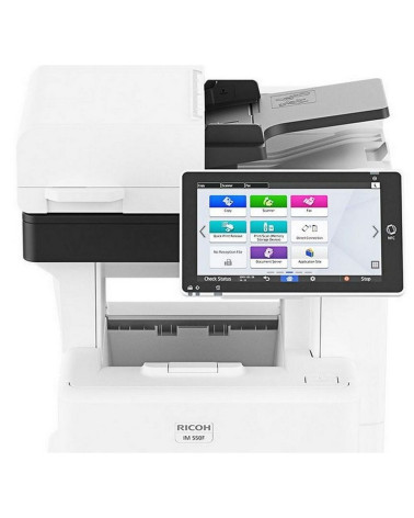 Ricoh IM 550F A4, МФУ, лазерное, черно-белое , 55стр/мин, 1200dpi, 1300МГц, 2048Мб, 320Гб, AirPrint/Ethernet,(418459)