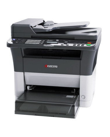 Kyocera FS-1125MFP A4, МФУ, лазерное, черно-белое, 25стр/мин, 600dpi, 390МГц, 64Мб, 40АПД, USB/Ethernet, 1000стр/картридж, (1102