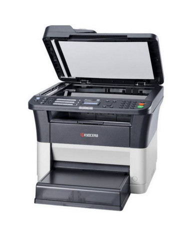 Kyocera FS-1125MFP A4, МФУ, лазерное, черно-белое, 25стр/мин, 600dpi, 390МГц, 64Мб, 40АПД, USB/Ethernet, 1000стр/картридж, (1102