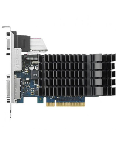 Видеокарта ASUS GT730 2GB GDDR5 64bit VGA DVI HDMI PASSIVE LP RTL 20 [990390] [GT730-SL-2GD5-BRK]