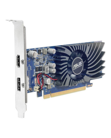 Видеокарта ASUS GT1030  2GB GDDR5 64bit DVI HDMI 1FAN LP RTL 20 (743333) [GT1030-2G-BRK]