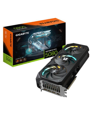 Видеокарта Gigabyte RTX5080 GAMING OC 16GB GDDR7 256bit 3xDP HDMI 3FAN RTL