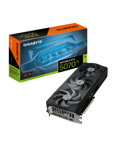 Видеокарта Gigabyte RTX5070Ti EAGLE OC SFF 16GB GDDR7 256bit 3xDP HDMI 3FAN RTL