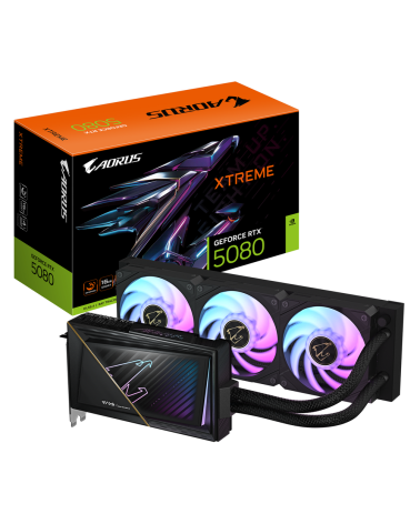 Видеокарта Gigabyte RTX5080 XTREME WATERFORCE 16GB GDDR7 256bit 3xDP HDMI 3FAN RTL