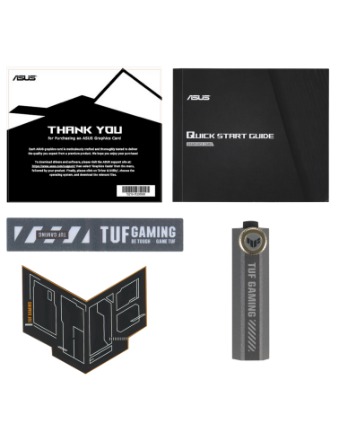 Видеокарта ASUS RX9070XT TUF GAMING OC 16GB GDDR6 256bit 3xDP HDMI 3FAN RTL [TUF-RX9070XT-O16G-GAMING]