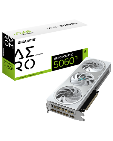 Видеокарта Gigabyte RTX5060Ti AERO OC 8GB GDDR7 128bit 3xDP HDMI 3FAN RTL