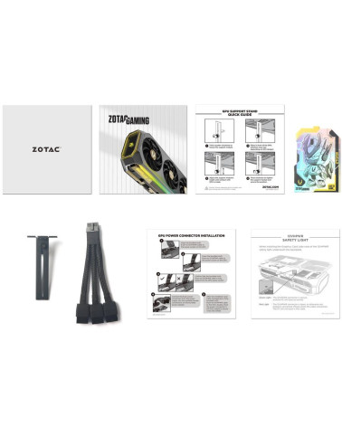 Видеокарта Zotac RTX5080 SOLID CORE 16GB GDDR7 256bit 3xDP HDMI 3FAN PREMIUM PACK