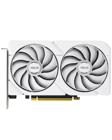 Видеокарта ASUS RX9060XT DUAL WHITE 16GB GDDR6 128bit 2xDP HDMI 2FAN RTL (DUAL-RX9060XT-16G-WHITE)