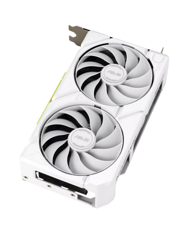 Видеокарта ASUS RX9060XT DUAL WHITE 16GB GDDR6 128bit 2xDP HDMI 2FAN RTL (DUAL-RX9060XT-16G-WHITE)