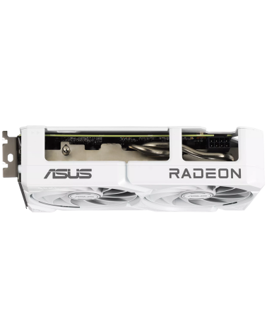 Видеокарта ASUS RX9060XT DUAL WHITE 16GB GDDR6 128bit 2xDP HDMI 2FAN RTL (DUAL-RX9060XT-16G-WHITE)