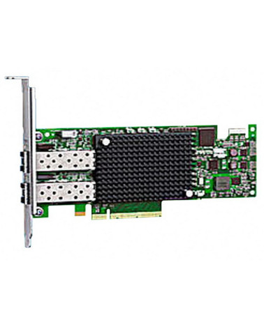 Сетевой адаптер Broadcom Emulex LPe16002B-M6 Gen 5 (16GFC), 2-port, 16Gb/s, PCIe Gen3 x8, LC MMF 100m, трансиверы установлены, R