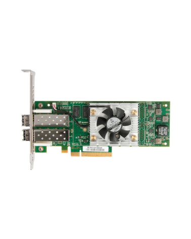 Сетевой адаптер Qlogic QLE2672-CK 16Gb/s FC HBA, 2-port, PCIe v2.0 x8 (или v3.0 x4), LC MMF (упаковка: блистер, в комплекте план