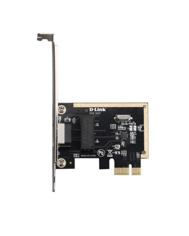 Сетевой адаптер D-Link DGE-560T/D1A PCI-Express Network Adapter with 1 10/100/1000Base-T RJ-45 port.